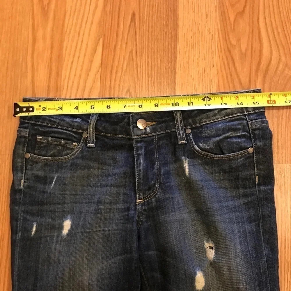 Paige Denim Distressed Skyline Skinny Jeans 27 - Picture 9 of 11